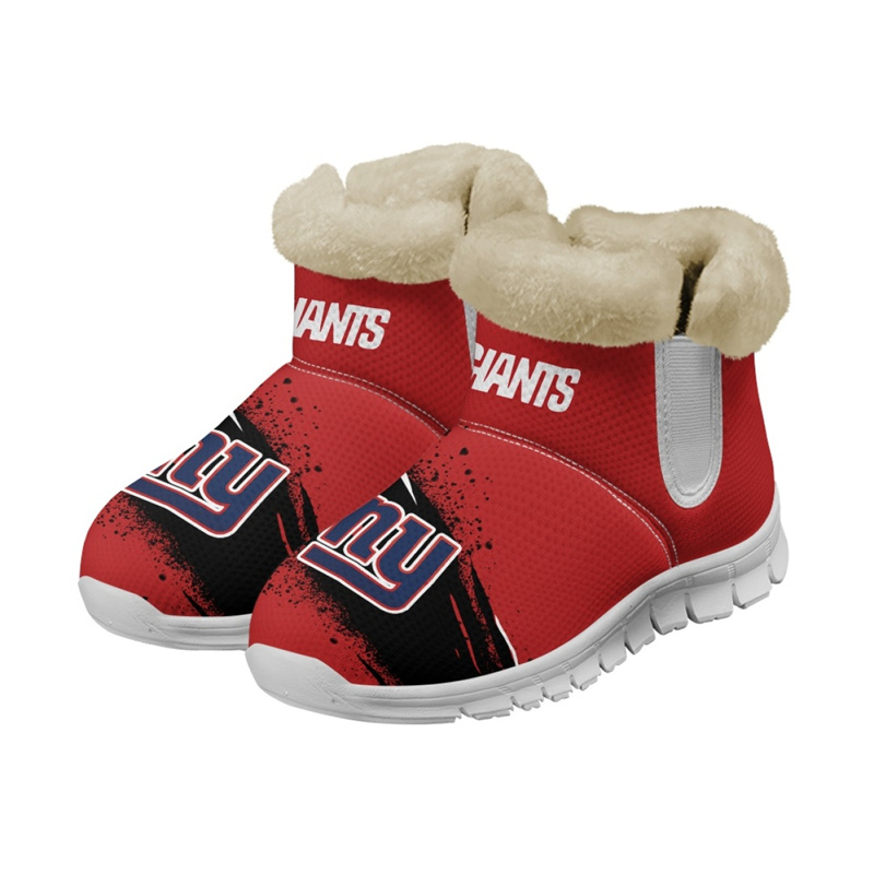 Men's New York Giants 2024 Snow Boots/Shoes 003(Pls check description for details)